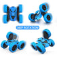 Hamdol Remote Control Car for Kids, 360° Rotating RC Stunt Car Double-Sided 4WD Electric Vehicle with LED Lights, 2.4GHz Rechargeable Toy Cars