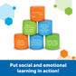 Learning Resources Let's Talk Cubes - Social Emotional Activities, Speech Therapy Materials, Ice Breaker, Occupational Sensory Gifts For Boys