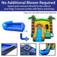 Pogo Crossover Inflatable Pool Attachment for Bounce House Slide Combos