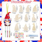 ZEELONA 10 Pack 4th July Crafts DIY Patriotic Arts and Crafts