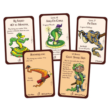 Munchkin Snakes Card Game Mini-Expansion by Steve Jackson Games