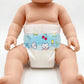 Reborn Baby Dolls Diapers for 17-24 inch Newborn Reusable 6-Piece Pack Fit