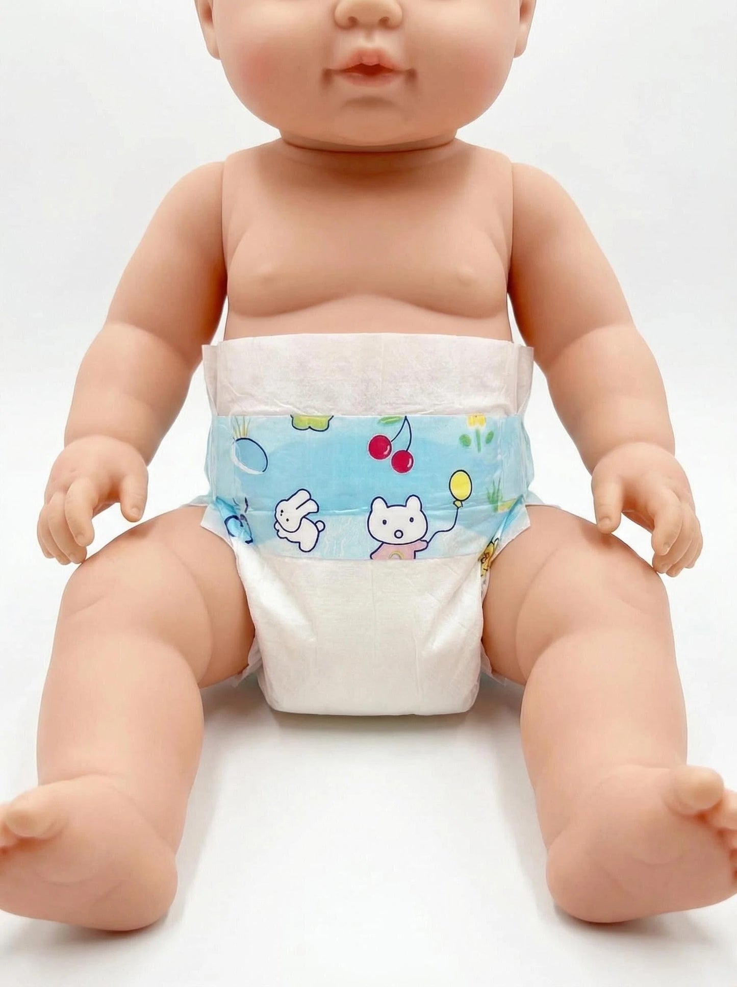 Reborn Baby Dolls Diapers for 17-24 inch Newborn Reusable 6-Piece Pack Fit