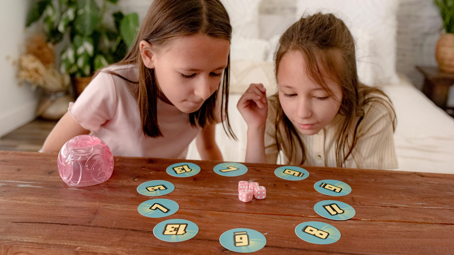 Blue Orange Scatter Brain Addition Dice Game - Family or Adult Fast Action Match-and-Grab Counting Card Game for 2 to 8 Players Games. Recommended