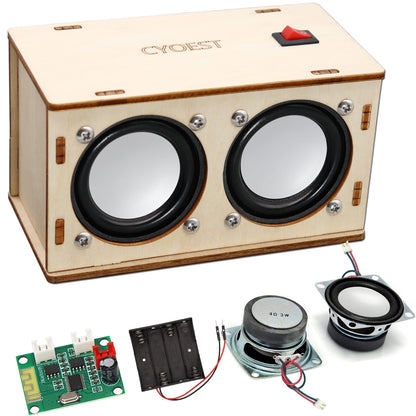 STEM Projects for Kids & Adults Build Your Own Bluetooth Speaker - Science Experiment Electronics Kit | Beginner's Starter DIY Set,STEM Gifts