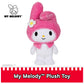 GUND Sanrio Hello Kitty My Melody Plush, Premium Stuffed Animal for Ages 1 and Up, 9.5”, Pink/White