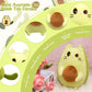 Leokawin Cat Stuffed Animal Avocado Pillow