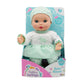 New Adventures Little Darlings Baby Kisses Doll - Interactive 11 in Baby Doll for Toddlers, Blows Kisses & Giggles, Pretend Play Gift for Girls Ages 2