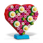 LEGO Love Letters - Heart Decor Building Toy - Love Decorations Display Set for Girls, Boys and Kids Ages 8+ - DIY Art and Home Decor Gift Idea for
