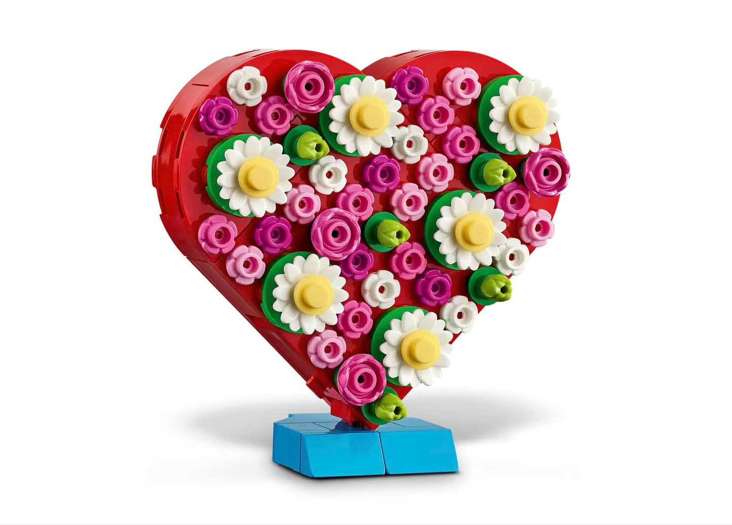 LEGO Love Letters - Heart Decor Building Toy - Love Decorations Display Set for Girls, Boys and Kids Ages 8+ - DIY Art and Home Decor Gift Idea for