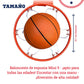 5” Foam Mini Basketball for Pro Mini Basketball Hoop, 2 Pack | Safe & Quiet Small Basketball for Over The Door Mini Hoop Basketball Sets