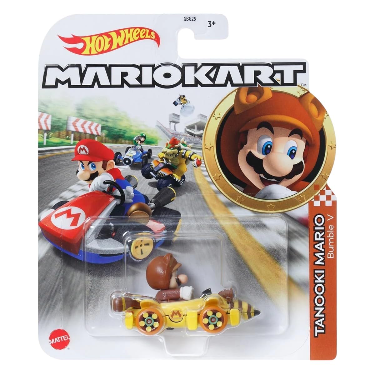 Hot Wheels Mario Kart Die-Cast Character Cars Collection Bundle, 7 Pack, Nintendo Gaming Collectibles GBG25-957P