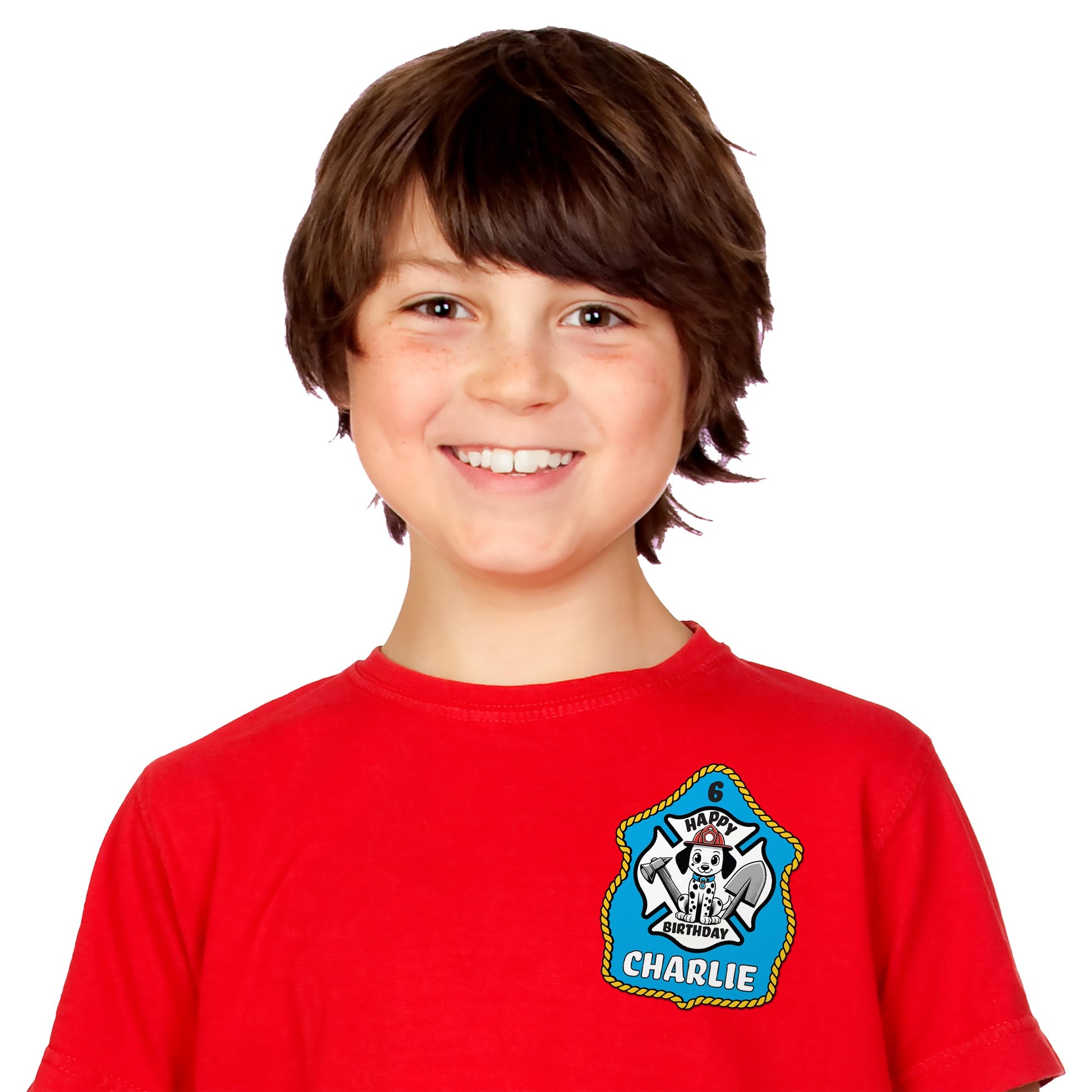 Kenco Kids Customizable Plastic Firefighter Hats -Choose your style, add your name or department (Birthday Boy, 25)