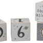 Primitives by Kathy Baby Milestone Blocks, Set of 4, Galaxy