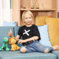 PELATOS The Good Dinosaur Plush Toy-Pack 2 Quality Super Soft - Spot The Child 8"/22CM + Arlo Baby 8"/22CM