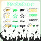 Green Gold and Black Graduation Confetti 2026, 1000 Pcs Congrats Grad Confetti Class of 2026 Party Table Centerpiece for 2026 Graduation Party