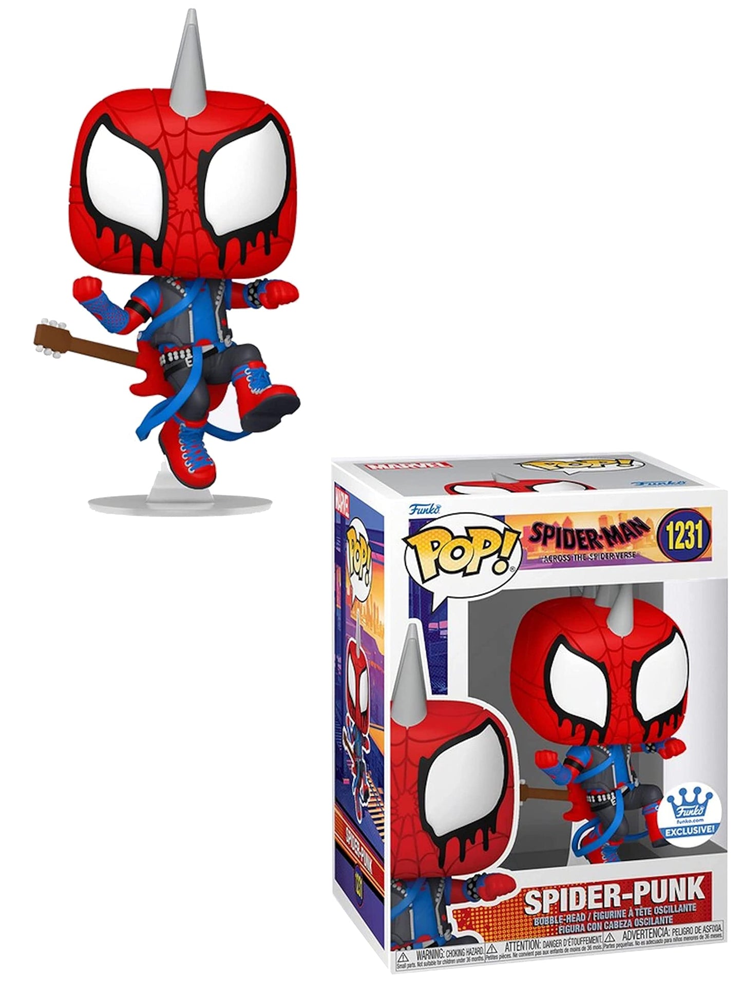 Funko Pop! Marvel Spider-Punk, Red