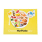 Choose MyPlate Sticker Scenes - 12 Backgrounds and 12 Sticker Sheets - Teacher Educational Supplies for Kids