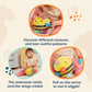 B. toys Fuzzy Buzzy Bee Sensory Plush Baby Toy, Interactive Bee, Softtoys
