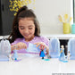 Mattel Disney Frozen Toys, Small Doll Ice Reveal with Squishy Ice Gel & 6 Surprises Including Character Friend & Play Pieces (Dolls May Vary)