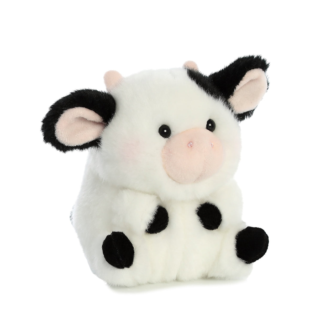 Aurora Rolly Pet 5.5" Daisy Cow Playful Stuffed Animal