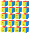 CFMOUR 3x3 Speed Cube Set - Stickerless Magic Bundle, 20Pack, Puzzle Toys