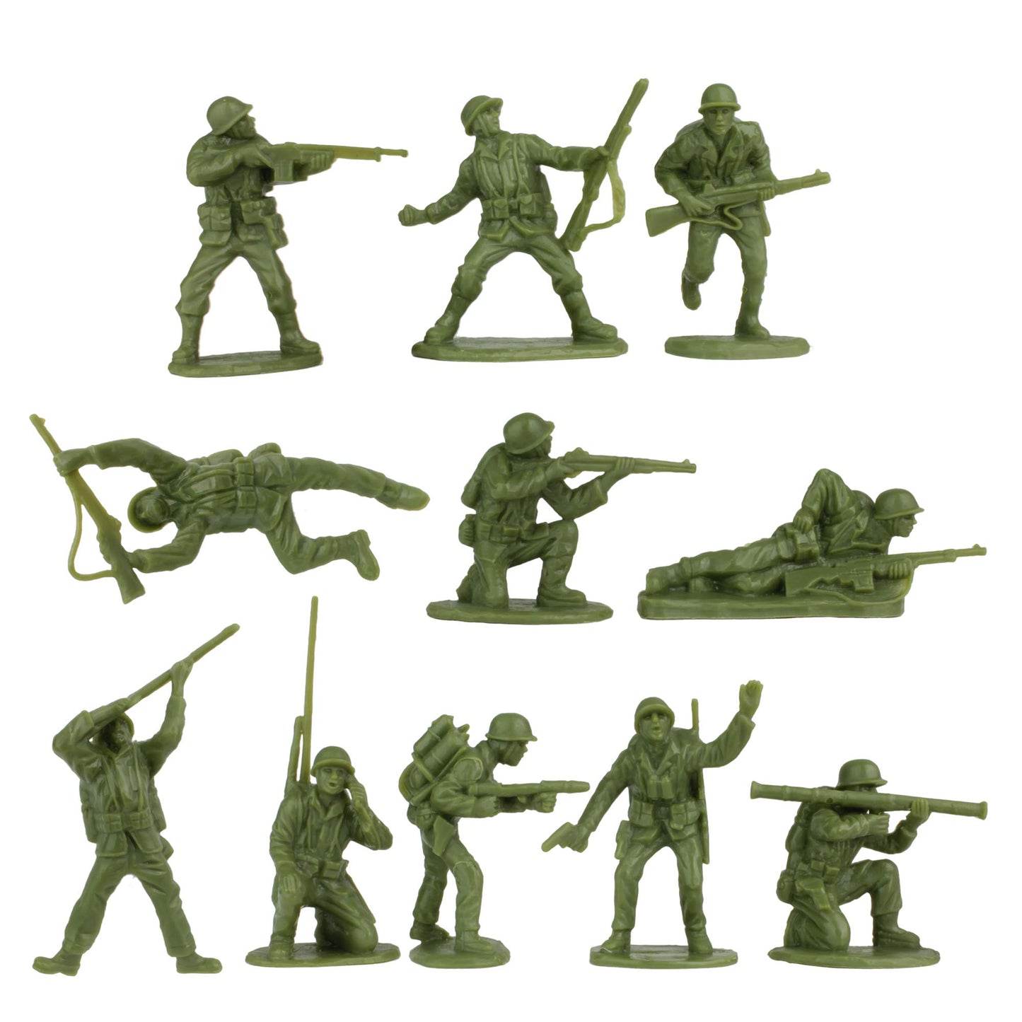 BMC WW2 Secret Stronghold - 36pc Plastic Army Men German Bunker Playset