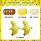 Banana Party Decorations Banana Birthday Decorations Banana Decorations with Let's Go Bananas Banner Garlands Hanging Swirls Balloons