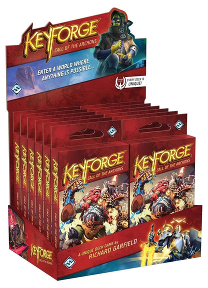 KeyForge: Call of The Archons - Archon Deck Display (12 Archon Decks)