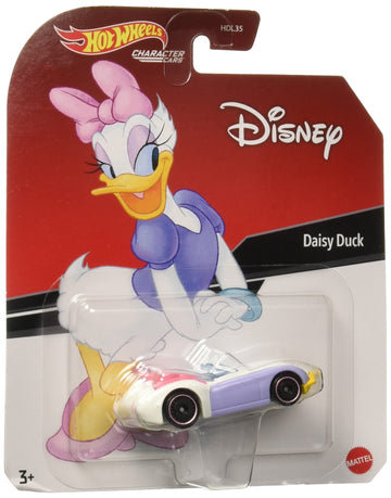 Hot Wheels Character Cars Daisy Toy Vehicle for Ages 3 and Up