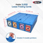 BCW Collectible Card Bin - Blue | Holds 3200 Cards | Includes 4 Dividers | Storage for Pokémon, MTG & Sports Cards