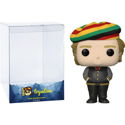 Funko Irving 'IRV' Blitzer: P o p ! Vinyl Figurine Bundle with 1 Compatible 'ToysDiva' Graphic Protector (1084-48674 - B)