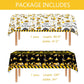 210 Pcs Construction 2nd Birthday Decorations - Includes Plates Napkins Cups Cake Cupcake Toppers Banner Hanging Swirls Tablecloths Balloons