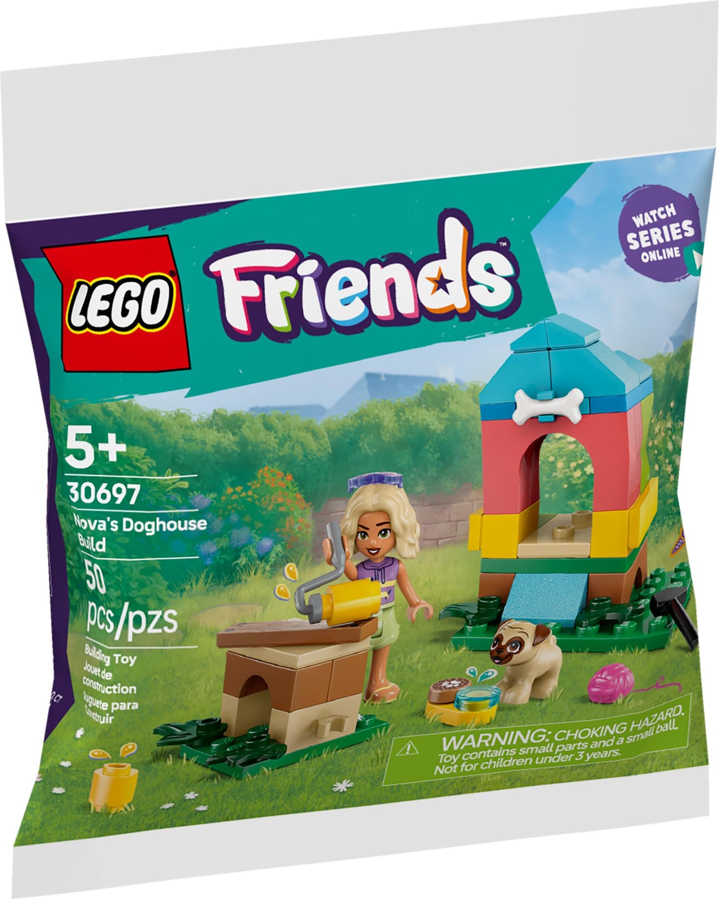 LEGO® Friends Nova's Doghouse Build 30697