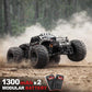 Womaqu RC Cars 1:14 4WD Off-Road RC Monster Truck High Speed 40 km/h, 4x4 Remote Control Car with 2 Rechargeable 1300mAh Batteries and 2 Sets of Tires