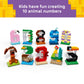 LEGO Birthday Numbers - Educational & Counting Building Toy for Boys & Girls, Ages 6+ - Birthday Decoration for Kids - Fun Gift Idea - 40807