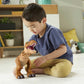 Fisher-Price Imaginext Jurassic World Dinosaur Toy Thrashin’ Action T. rex Figure with Chomping Action for Pretend Play Kids Ages 3+ Years