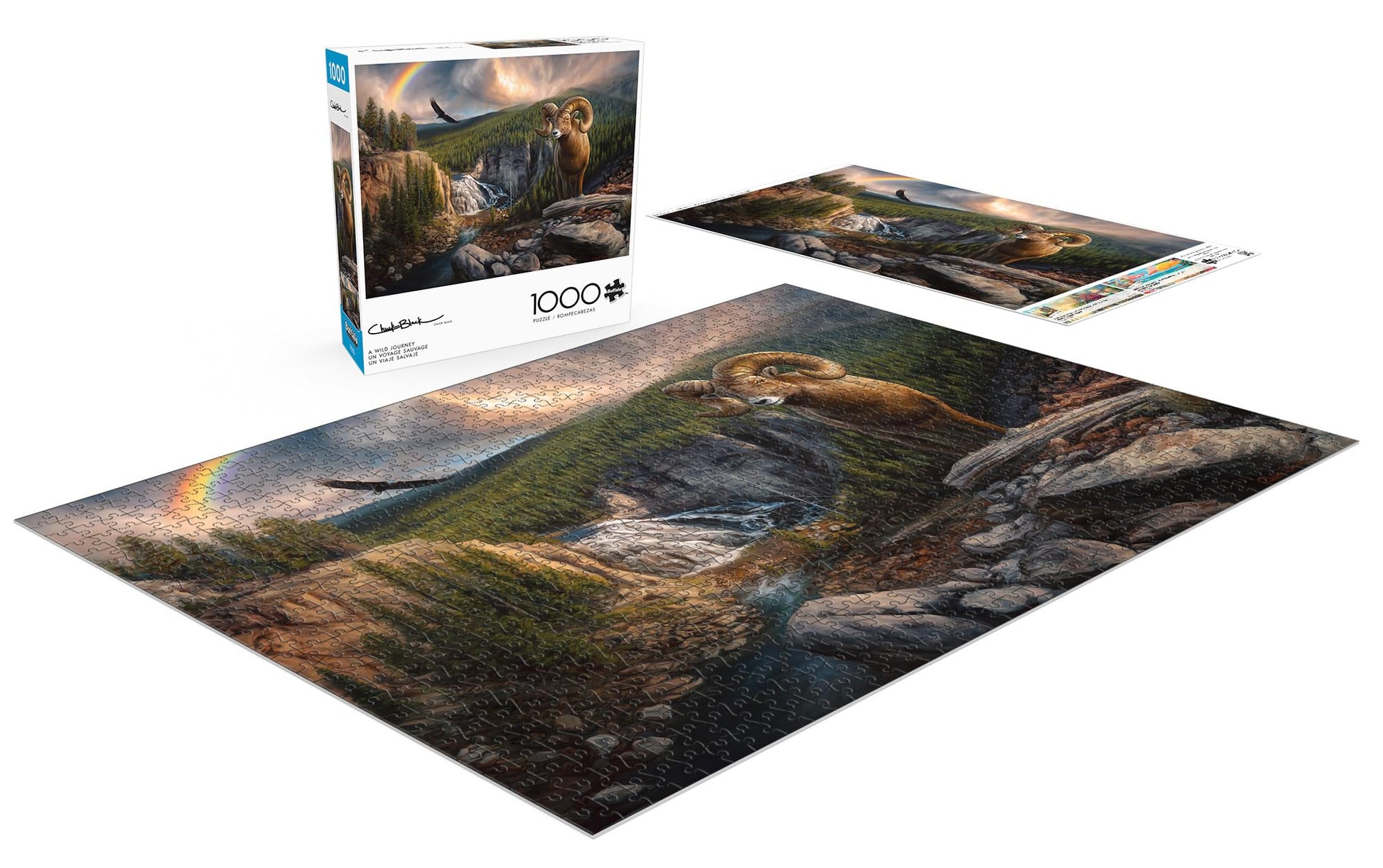 Buffalo Games - A Wild Journey - 1000 Piece Jigsaw Puzzle for Adults