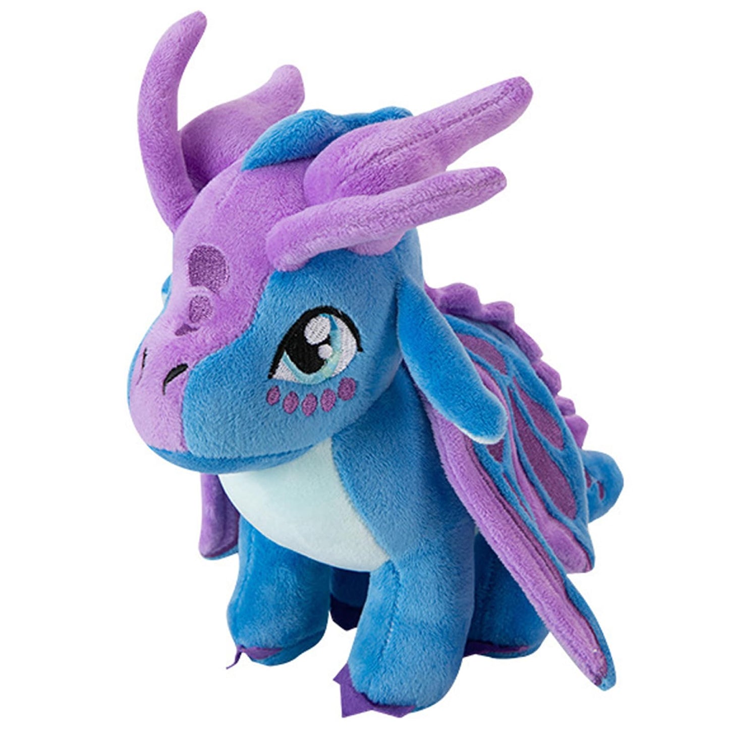 Soft Plush Wings Dragon Stuffed Animals Toy Pillow Doll, 12" Pterosaur Flying Blue Dragon Plushie Toys Best Birthday Christmas Anniversary Fiesta
