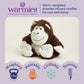 warmies Microwavable & Weighted Stuffed Animals, Monkey - Heated Stuffed Animal Plushie for Warmth & Comfort - Cute Soft Plush Toys for Adults