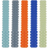 Sensory Chewy Toys for Autistic Children, 5 Pack Silicone Chew Tube Teething Sticks Toys for Autism, ADHD, SPD, Chewies with Special Needs, Oral Motor