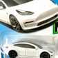 DieCast Hot Wheels Tesla Model 3, 174/250 [White] 2019 Green Speed 1/5