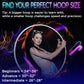 UltraPoi - UltraHoop Remote LED Hula Hoop, Wireless Control, 36” x 3/4” OD