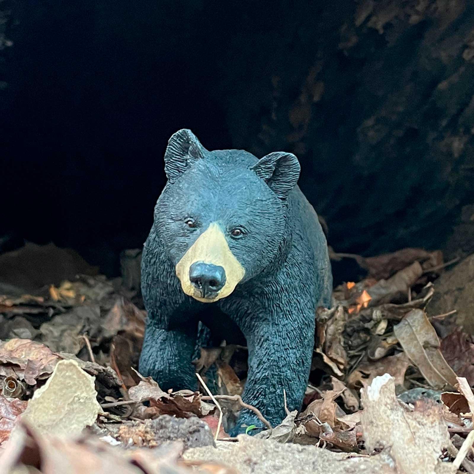 Safari Ltd. North American Black Bear Toy Figurine - Detailed 7.4" Plastic Model Figure - Fun Educational Play Toy for Boys, Girls & Kids Ages 1+