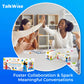 700 Team Building Conversation Cards for Coworkers, Fun Team Building Games for Work, Communication Cards for Deeper Connections, Ice Breaker Question