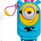 Polly Pocket & Minions Playset with 1 Doll, 2 Minions Figures & Fluffy the Unicorn Toy, Collectible Compact with 9 Accessories