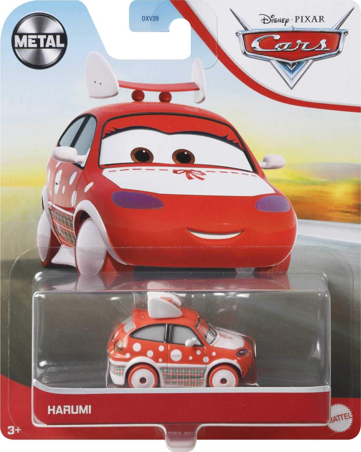 Disney Car Toys Harumi, Miniature, Collectible Racecar Automobile Toys Based on Cars Movies, for Kids Age 3 and Older, Multicolor