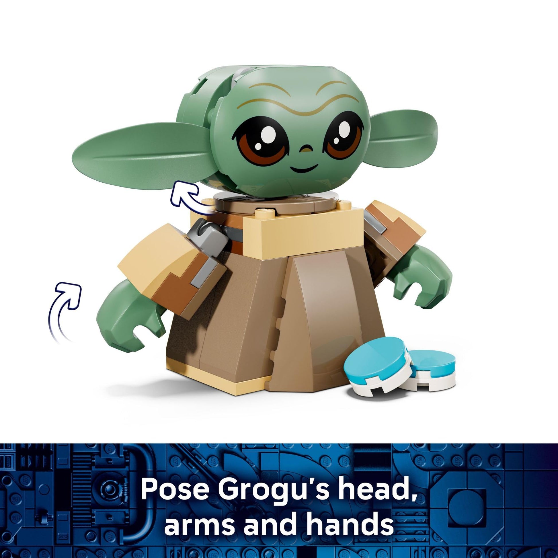 LEGO Star Wars Grogu’s Homestead Building Toy for Boys & Girls - The Mandalorian Pretend Play Set W/Sorgan Frog & Poseable Grogu Figures for Preschool