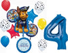 Paw Pups on Patrol 4th Birthday Party Supplies Chase 13pc Balloons