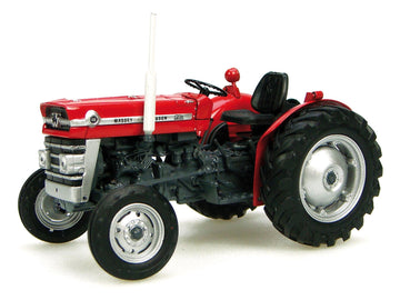 Universal Hobbies Massey Ferguson 135 Tractor Without Cabin 1:32 Scale Diecast Farm Mocel Replica, Collectible Miniature UH2785